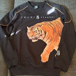 Soldi Sporchi Black Tiger Sweatshirt